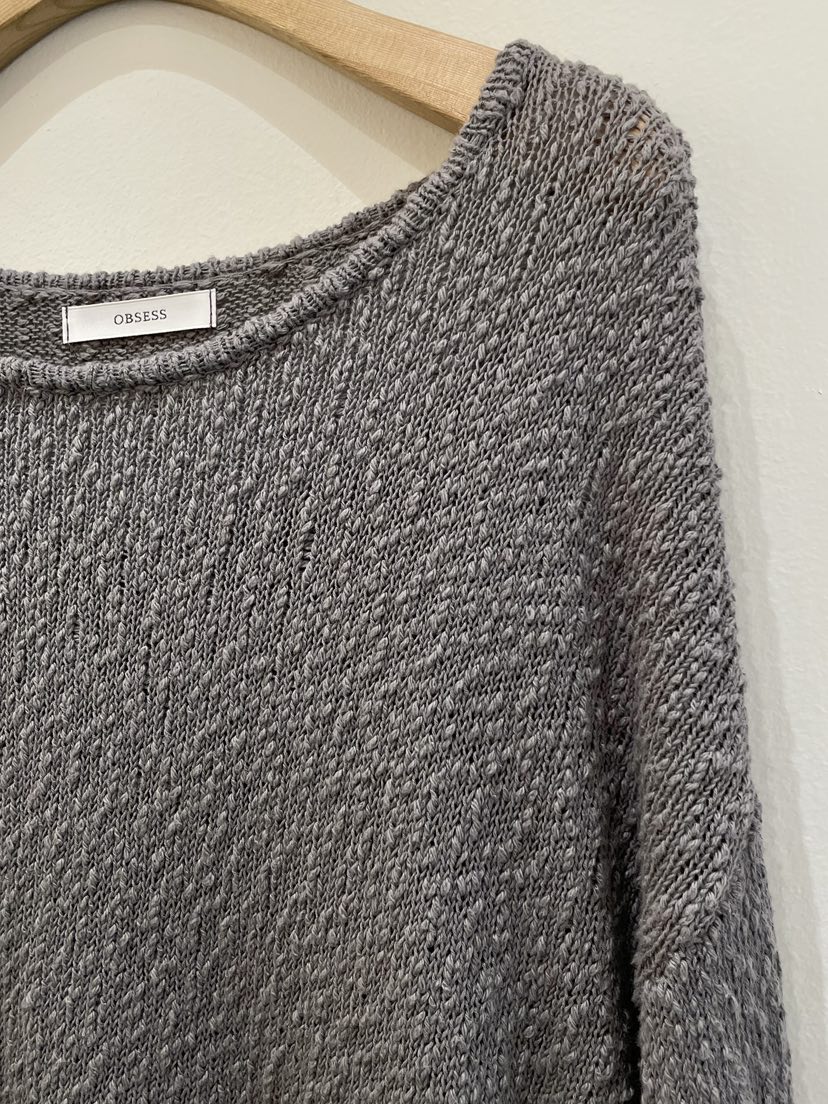 OBSESS韓國代購女裝新款推薦時尚休閑熱賣人氣職業針織衫OBSESS/EARLY BIRD針織衫