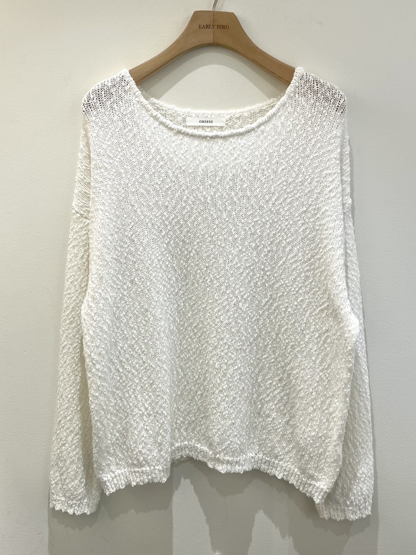 OBSESS韓國代購女裝新款推薦時尚休閑熱賣人氣職業針織衫OBSESS/EARLY BIRD針織衫圖色1