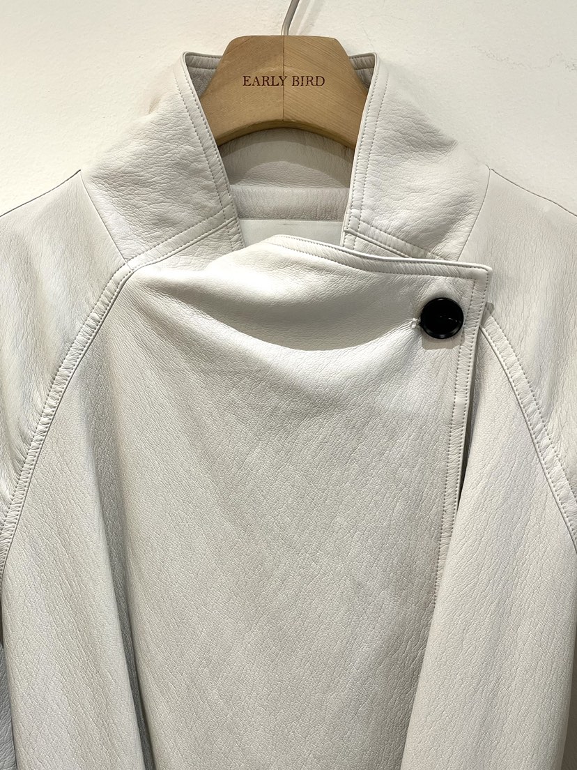 OBSESS東大門代購女裝新款時尚熱賣推薦長款風衣含腰帶皮革OBSESS/EARLY BIRD長款風衣