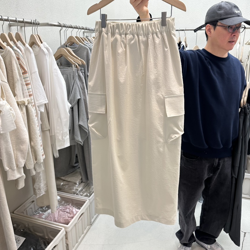 HUMMING BIRD韓國直郵女士新品推薦熱賣職業26春季休閑長裙HUMMING BIRD長裙