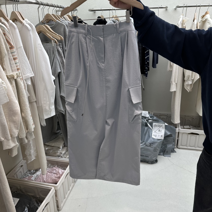 HUMMING BIRD韓國直郵女士新品推薦熱賣職業26春季休閑長裙HUMMING BIRD長裙圖色2