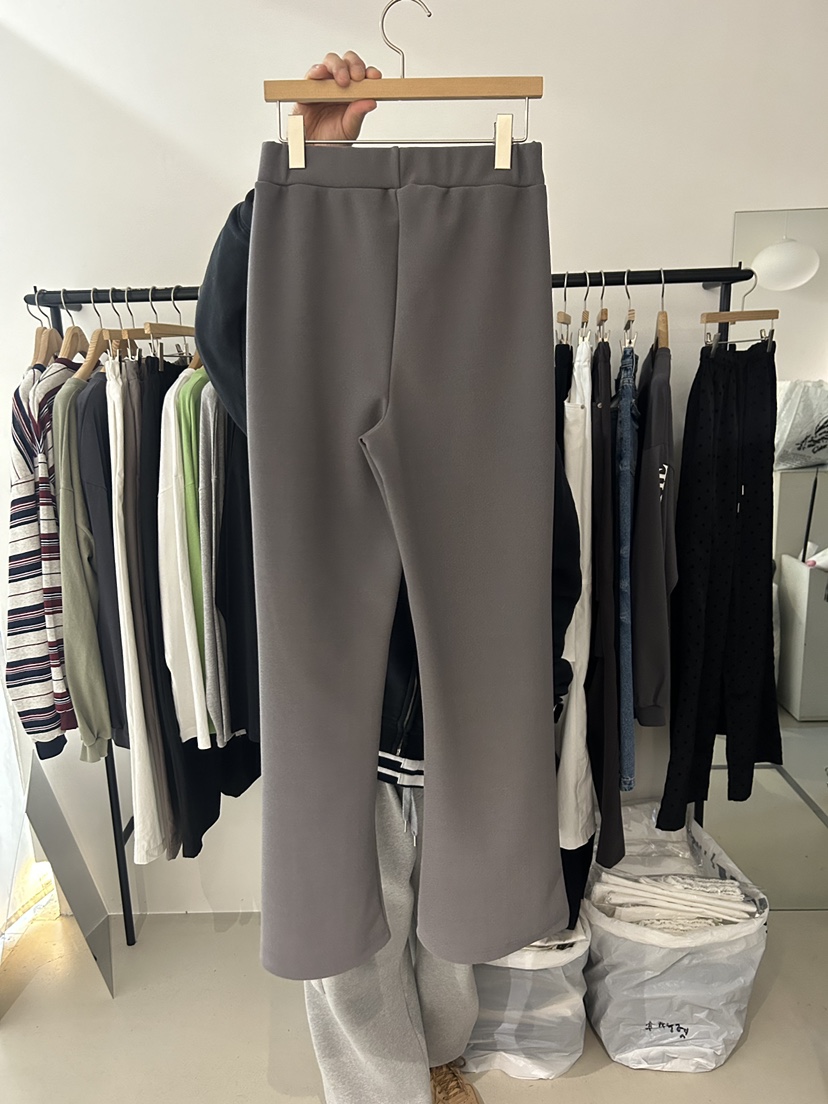 AS THOUGHT韓國代購女裝新品時尚職業休閑休閑褲修身鏤空AS THOUGHT休閑褲