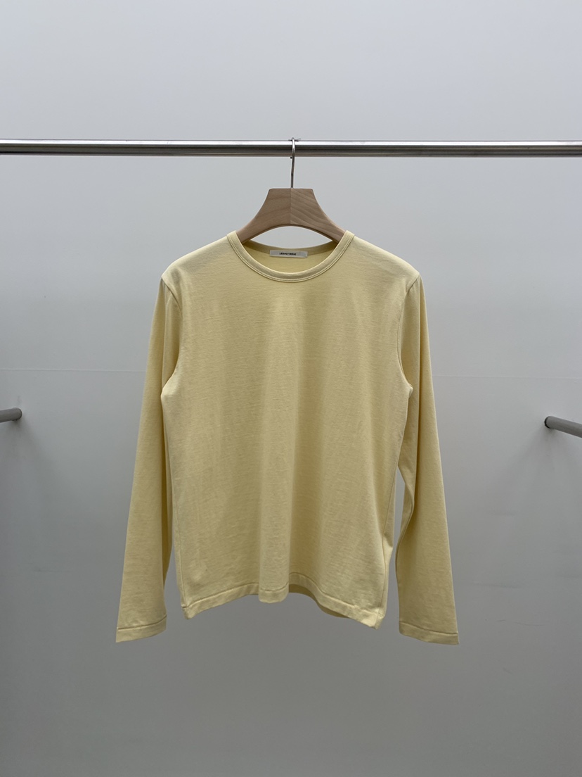 LEGACY BONE東大門實拍女裝新品熱賣職業推薦長袖T恤羅紋LEGACY BONE長袖T恤圖色3