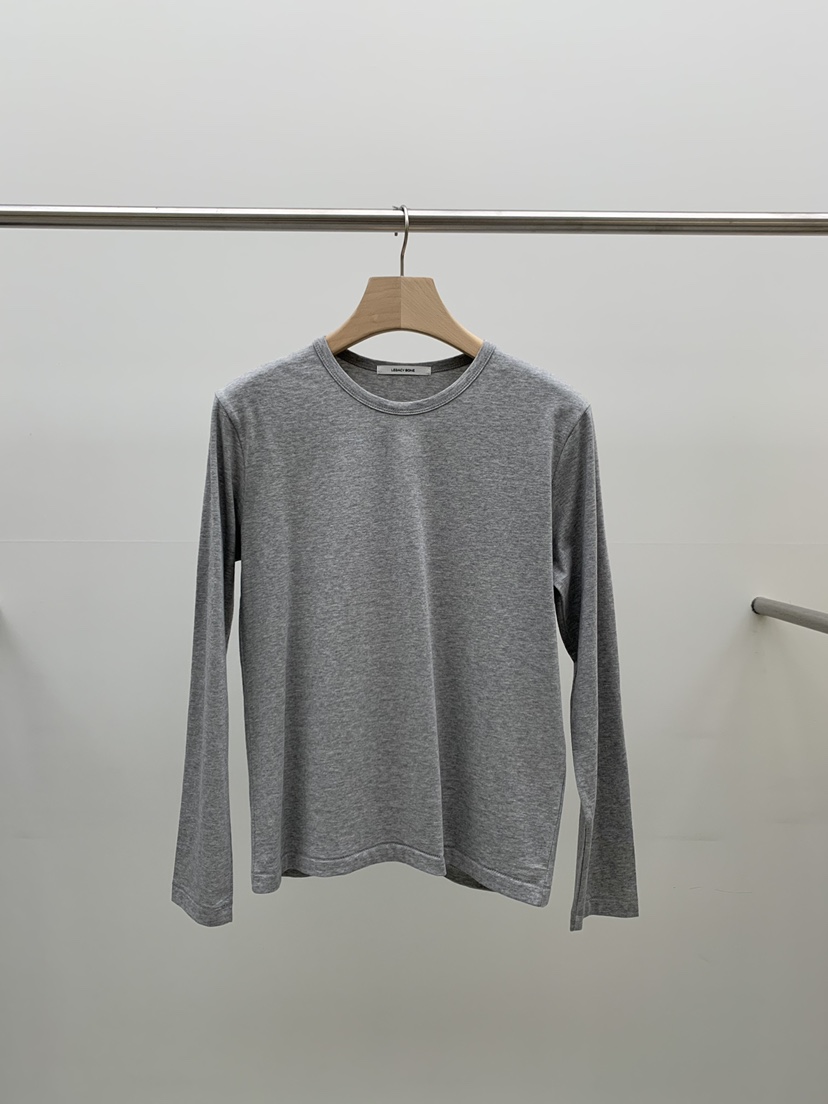 LEGACY BONE東大門實拍女裝新品熱賣職業推薦長袖T恤羅紋LEGACY BONE長袖T恤圖色4