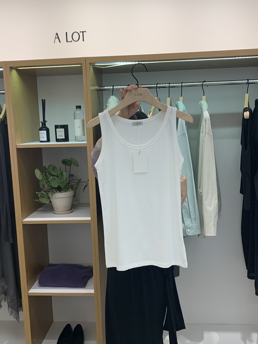ALOT韓國代購女士新品休閑人氣職業26春季時尚推薦吊帶背心A LOT吊帶/背心圖色1