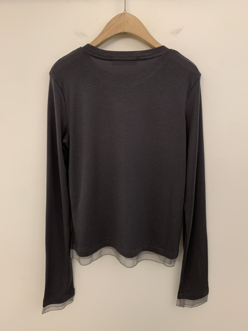 UNDER KEY東大門直郵女裝新款熱賣職業人氣時尚推薦長袖T恤UNDER KEY長袖T恤