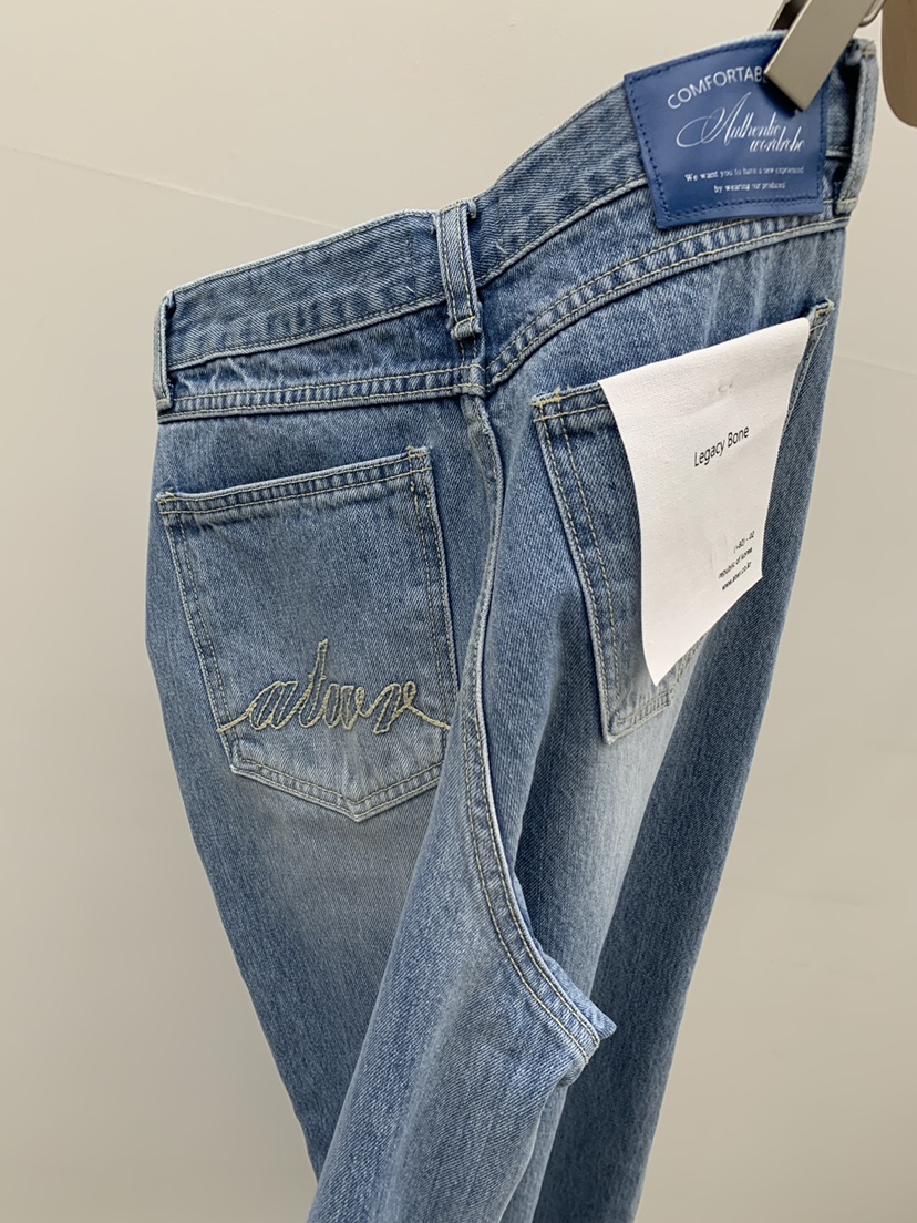 LEGACY BONE韓國代購女裝新品26春季推薦熱賣人氣牛仔褲LEGACY BONE牛仔褲