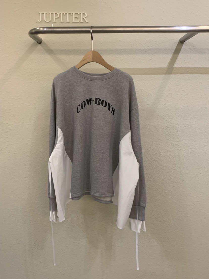 JUPITER東大門代購女士新款休閑職業26春季熱賣人氣衛衣牛皮JUPITER衛衣圖色1