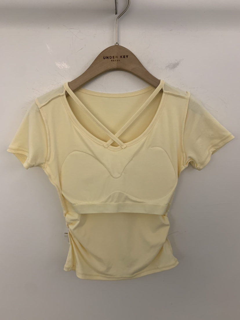 UNDER KEY韓國直郵女裝新款熱賣推薦休閑人氣26春季職業T恤UNDER KEYT恤