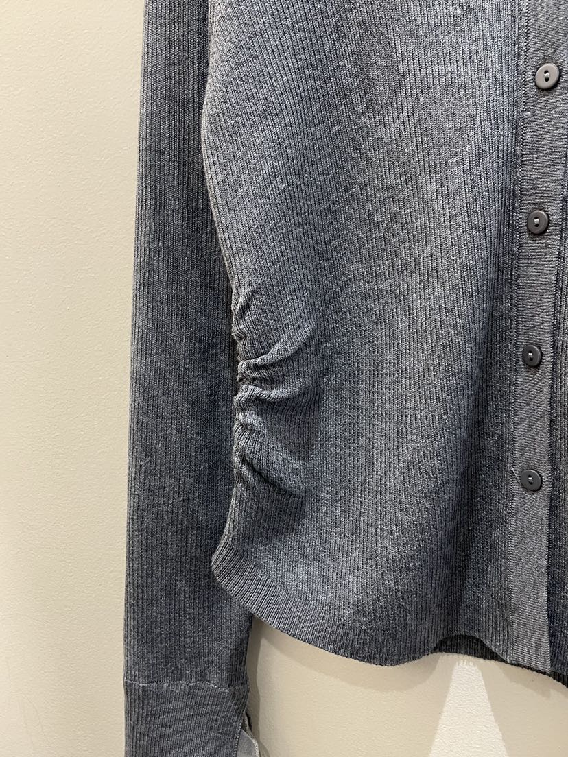 OBSESS韓國代購女士新品熱賣休閑人氣推薦針織衫雪紡褶皺OBSESS/EARLY BIRD針織衫