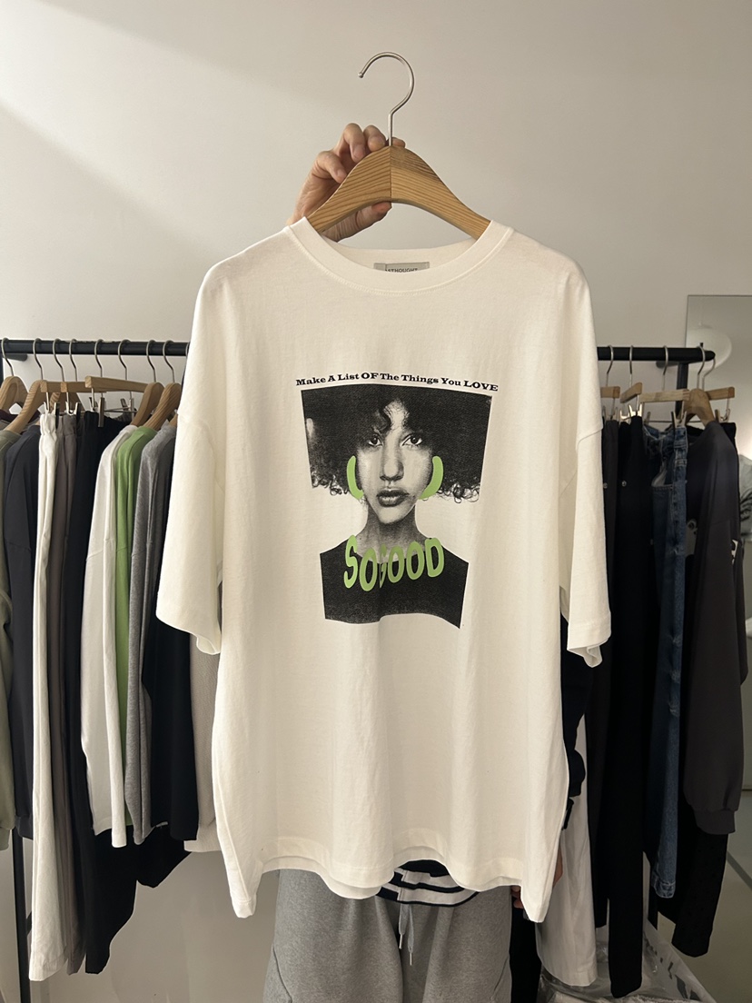 AS THOUGHT東大門直郵女裝新款休閑時尚人氣推薦26春季T恤AS THOUGHTT恤圖色1