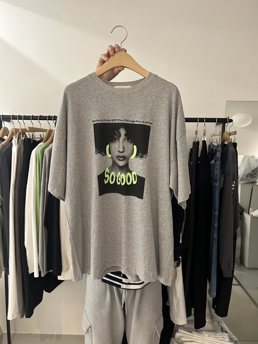 AS THOUGHT東大門直郵女裝新款休閑時尚人氣推薦26春季T恤AS THOUGHTT恤圖色2