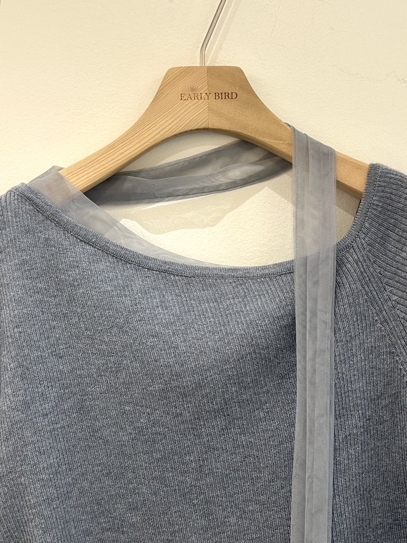 OBSESS東大門實拍女裝新款26春季熱賣人氣職業針織衫雪紡OBSESS/EARLY BIRD針織衫