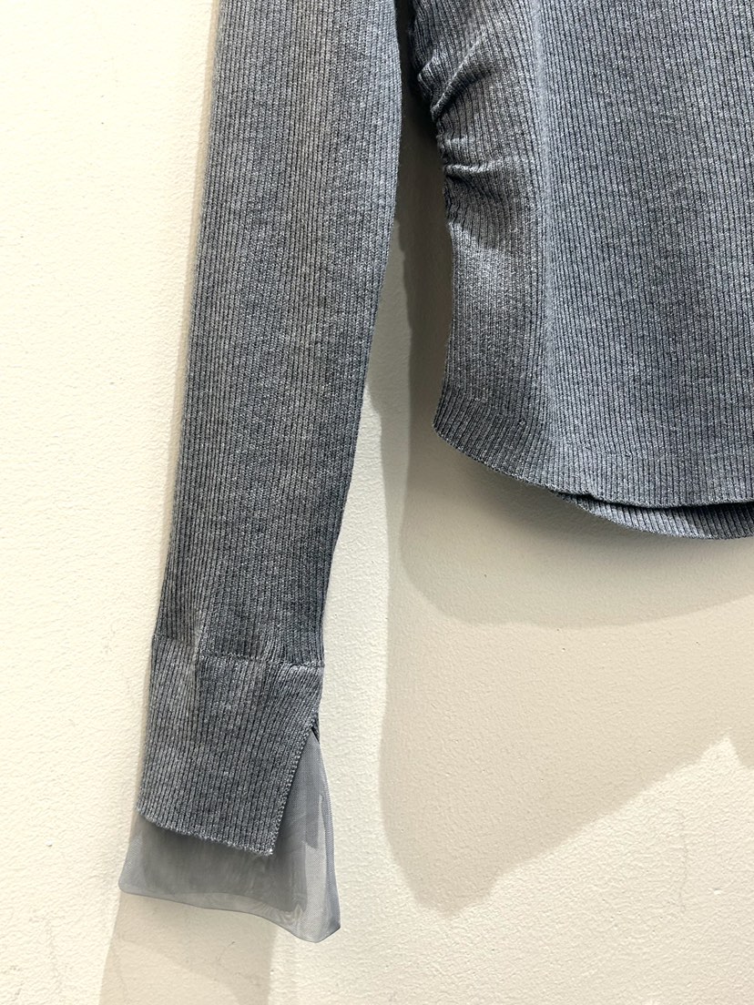 OBSESS東大門實拍女裝新款26春季熱賣人氣職業針織衫雪紡OBSESS/EARLY BIRD針織衫