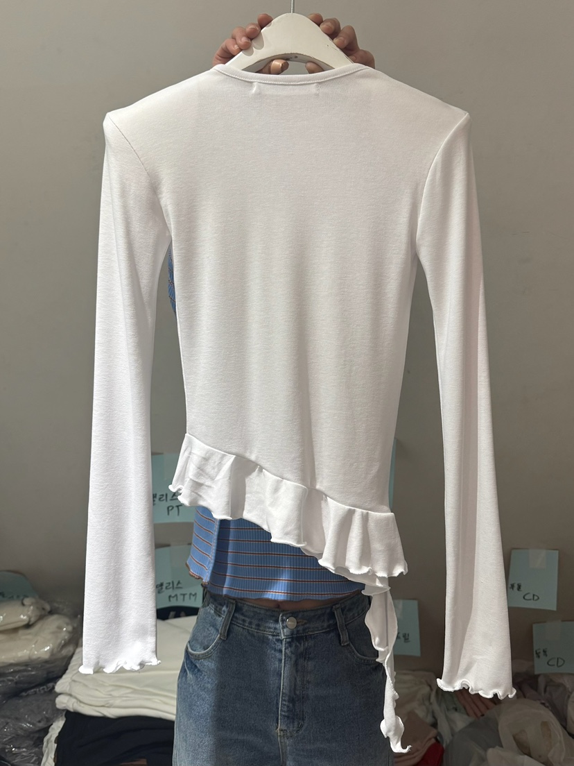 BELITA-L韓國直郵女裝新品26春季熱賣人氣休閑時尚長袖T恤BELITA-L長袖T恤