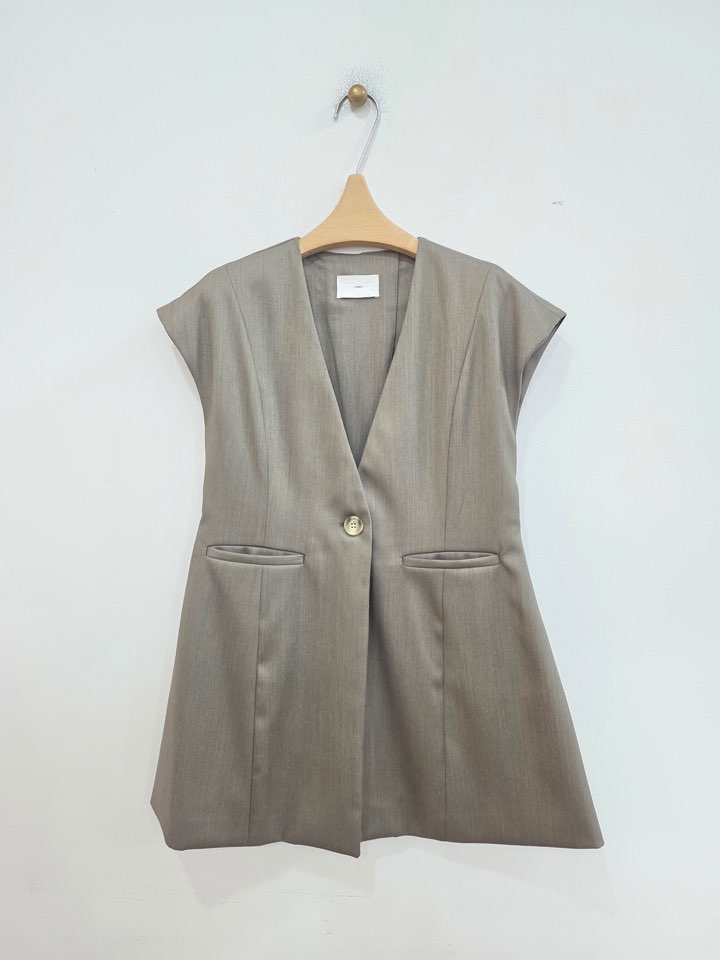 LE MIU東大門代購女士新款時尚推薦職業休閑26春季熱賣馬甲LE_MIU馬甲圖色1