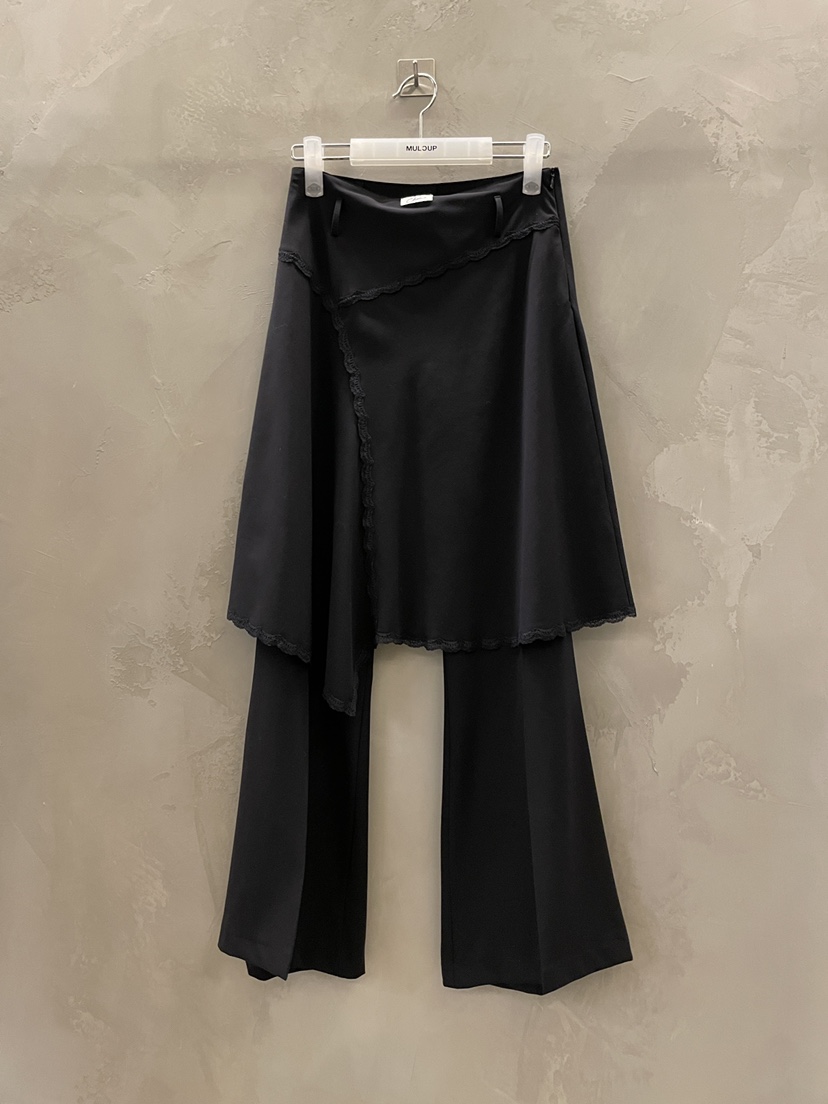 MULCUP東大門實拍女士新品職業人氣26春季推薦熱賣休閑裙褲MULCUP裙褲圖色1墨色