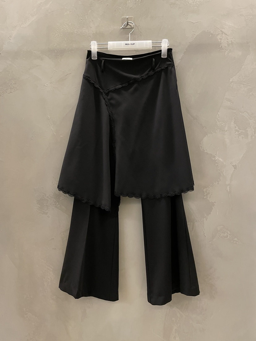 MULCUP東大門實拍女士新品職業人氣26春季推薦熱賣休閑裙褲MULCUP裙褲圖色2黑色