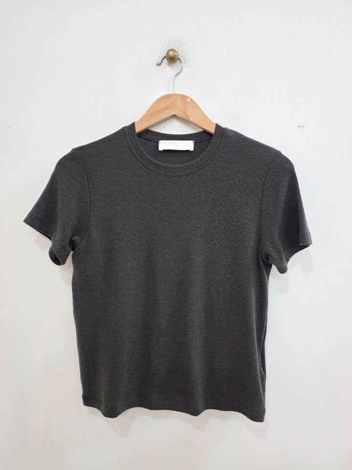 LE MIU韓國直郵女裝新款休閑推薦26春季熱賣時尚T恤羊毛LE_MIUT恤圖色18墨色