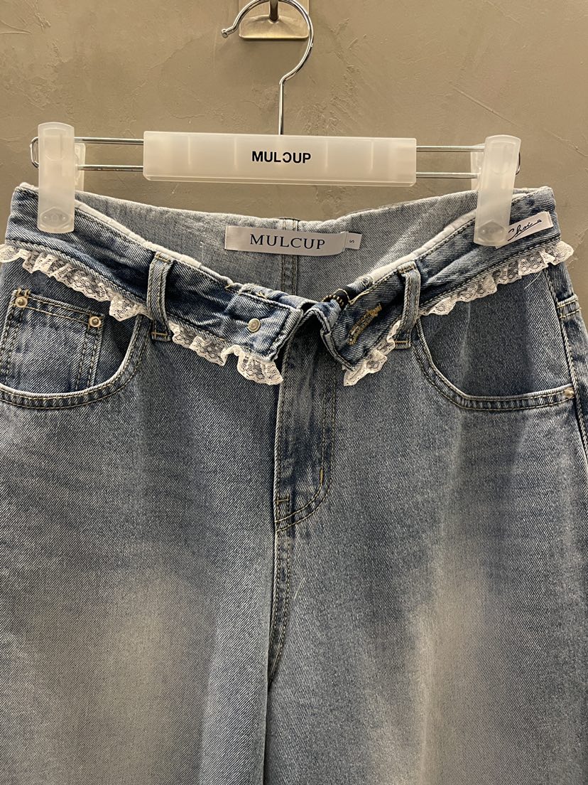 MULCUP東大門代購女裝新品26春夏熱賣真品人氣時尚牛仔褲MULCUP牛仔褲
