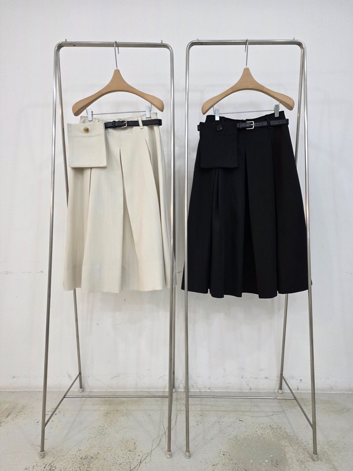 LE MIU東大門實拍女士新品時尚人氣推薦職業真品長裙含腰包LE_MIU長裙