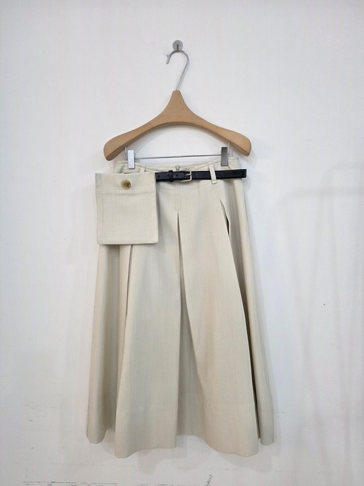 LE MIU東大門實拍女士新品時尚人氣推薦職業真品長裙含腰包LE_MIU長裙圖色1