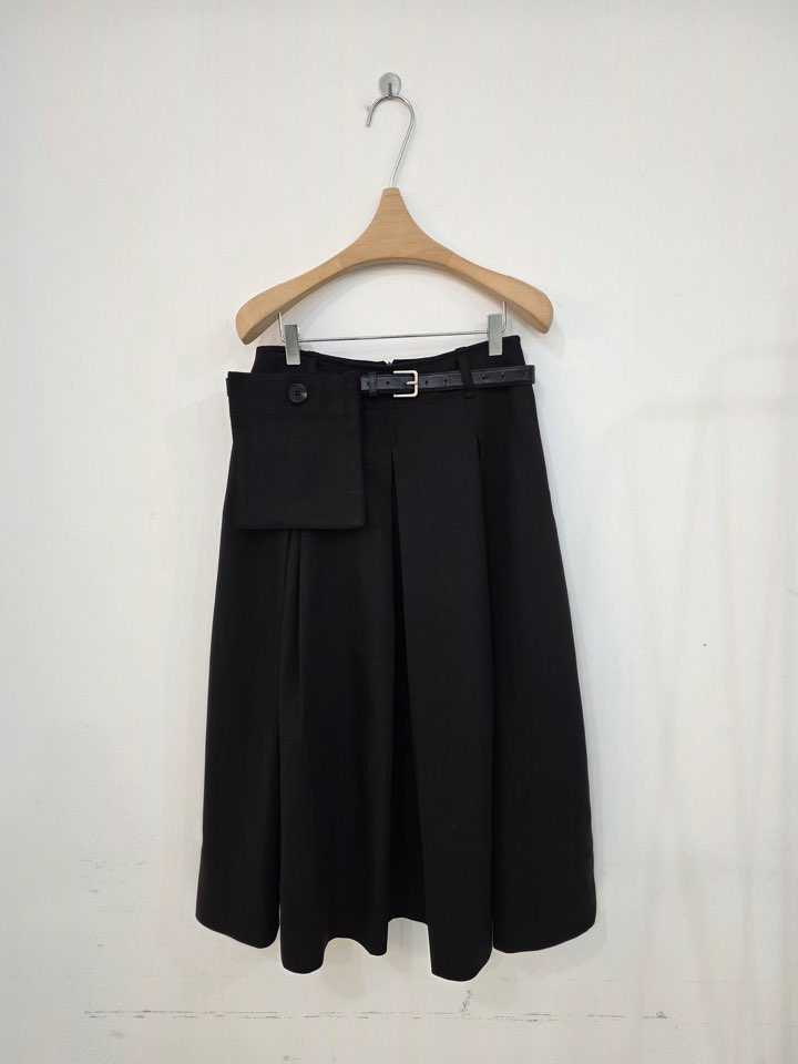 LE MIU東大門實拍女士新品時尚人氣推薦職業真品長裙含腰包LE_MIU長裙圖色2