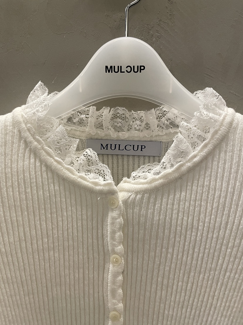 MULCUP韓國直郵女裝新款真品26春夏職業時尚熱賣針織衫開衫MULCUP針織衫