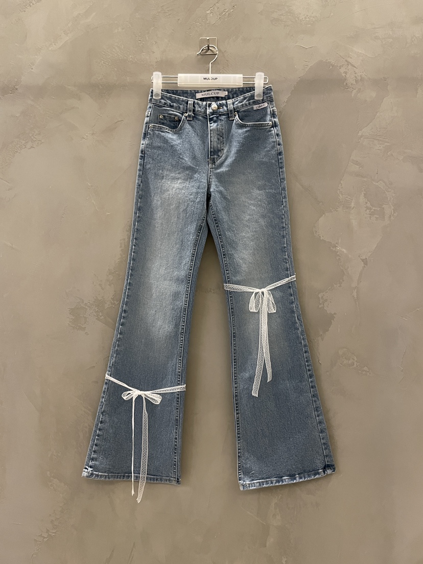 MULCUP東大門實拍女士新品人氣推薦真品熱賣職業26春夏牛仔褲MULCUP牛仔褲圖色1