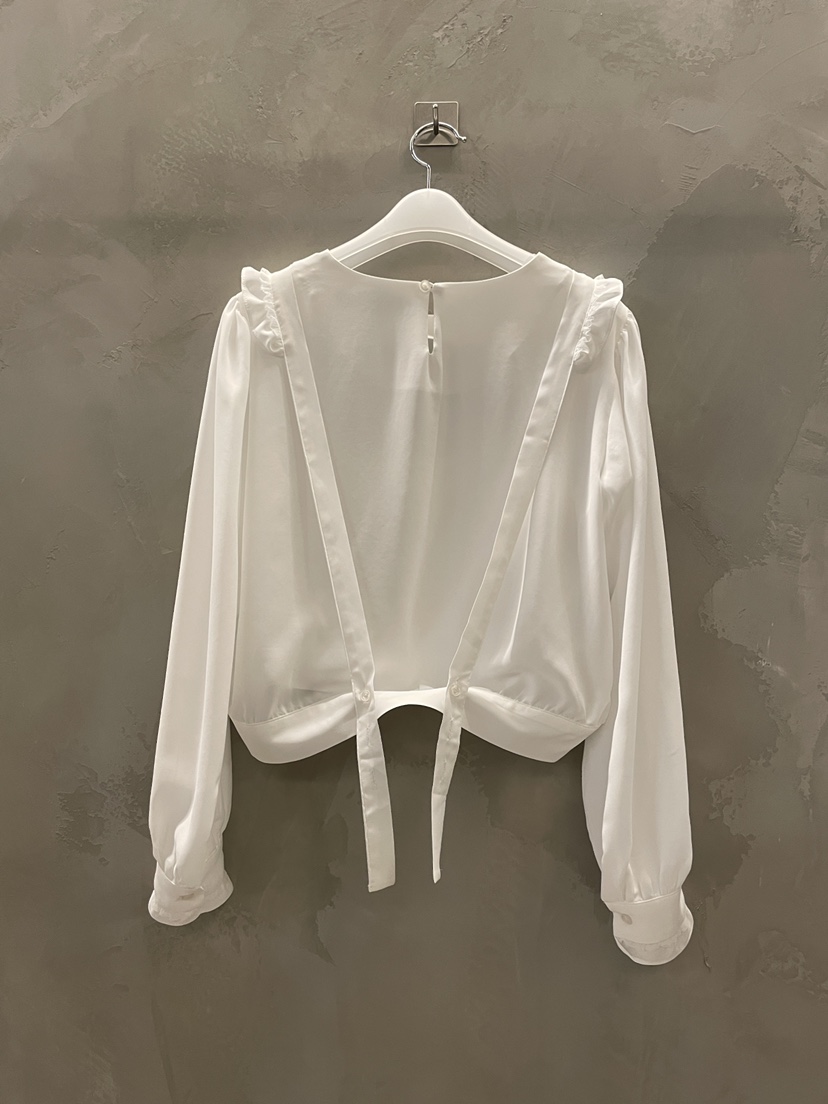 MULCUP韓國直郵女士新款真品熱賣26春夏時尚推薦襯衫蕾絲衫MULCUP襯衫/蕾絲衫圖色1