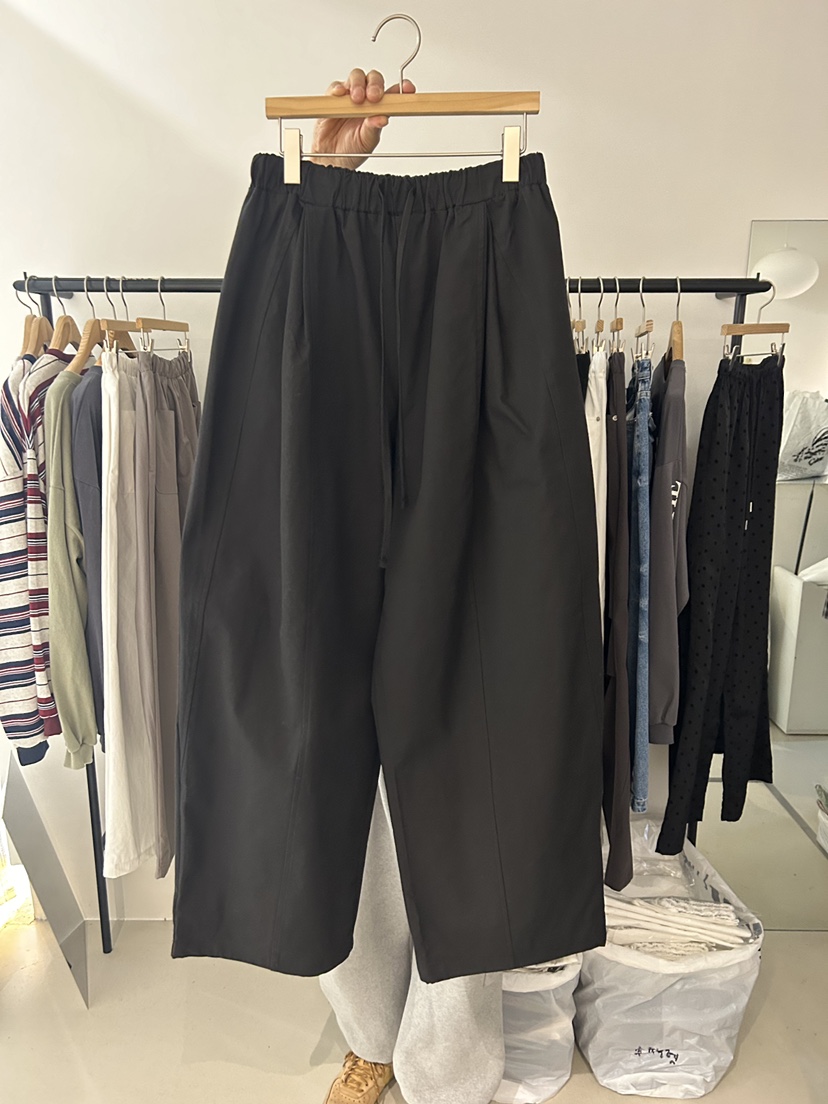 AS THOUGHT韓國代購女士新款休閑推薦職業26春夏休閑褲褶裥AS THOUGHT休閑褲圖色3