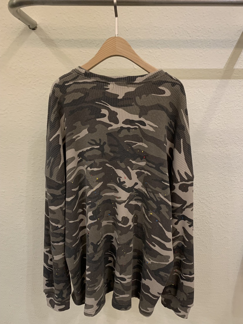 JUPITER東大門代購女士新品人氣職業時尚長袖T恤復古迷彩JUPITER長袖T恤