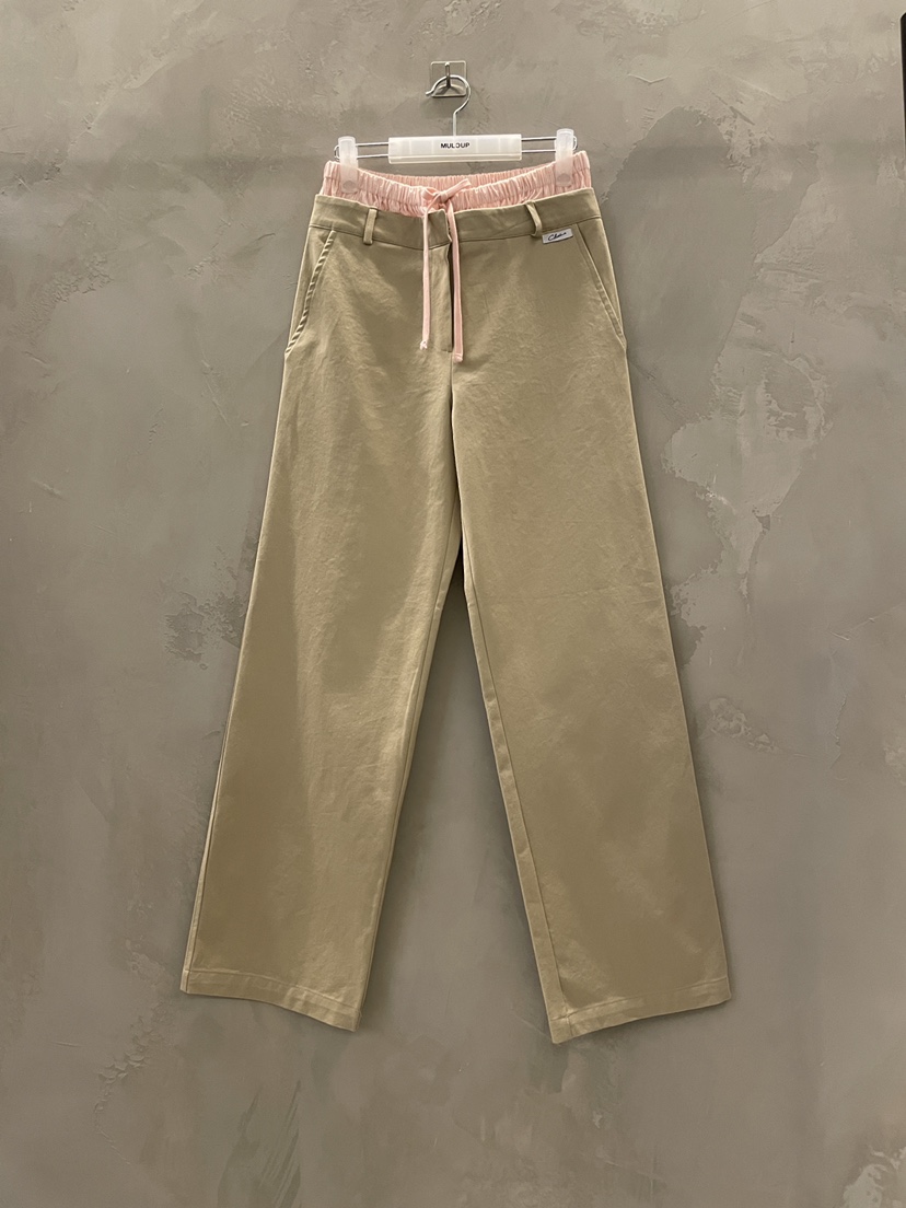 MULCUP韓國代購女裝新品真品職業熱賣休閑人氣時尚休閑褲MULCUP休閑褲圖色1