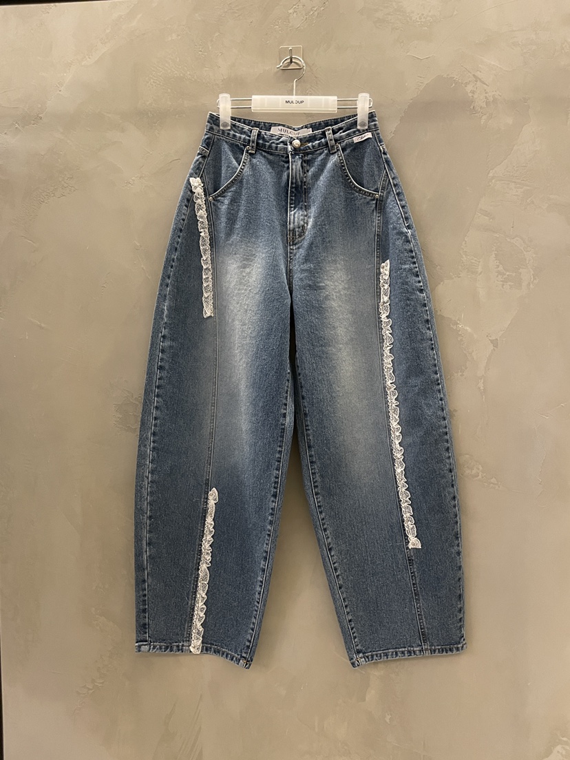 MULCUP韓國直郵女裝新款職業時尚休閑熱賣26春季人氣牛仔褲MULCUP牛仔褲圖色1