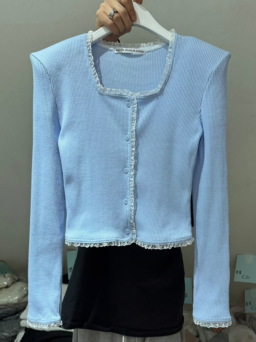 BELITA-L韓國代購女士新品熱賣休閑職業推薦人氣針織衫開衫BELITA-L針織衫圖色2