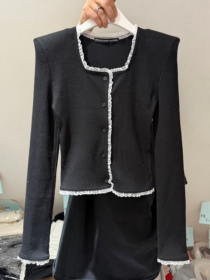 BELITA-L韓國代購女士新品熱賣休閑職業推薦人氣針織衫開衫BELITA-L針織衫圖色4