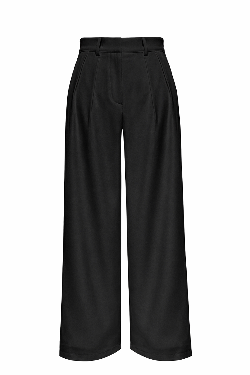 MURREN東大門實拍女裝新款26春季時尚職業熱賣休閑休閑褲MURREN休閑褲圖色2黑