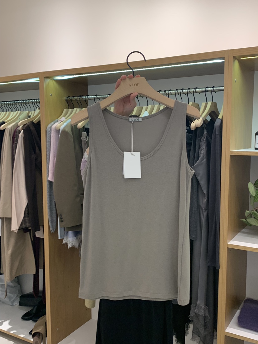 ALOT韓國代購女士新款休閑26春季推薦熱賣人氣時尚吊帶背心A LOT吊帶/背心圖色1