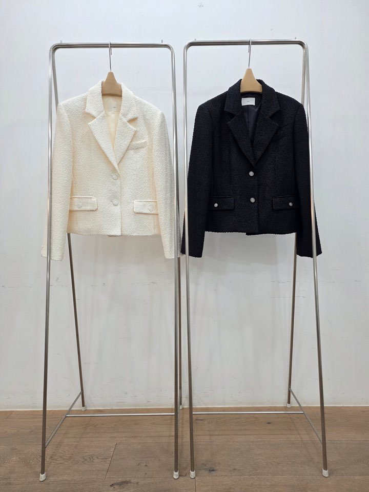 LE MIU韓國直郵女裝新款推薦職業熱賣人氣時尚休閑夾克花呢LE_MIU夾克