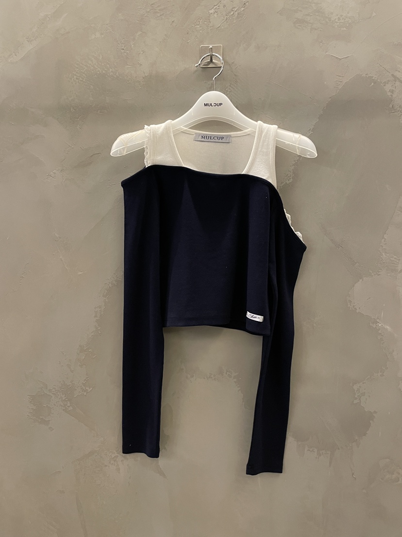 MULCUP東大門直郵女士新款熱賣推薦職業人氣休閑時尚長袖T恤MULCUP長袖T恤圖色2