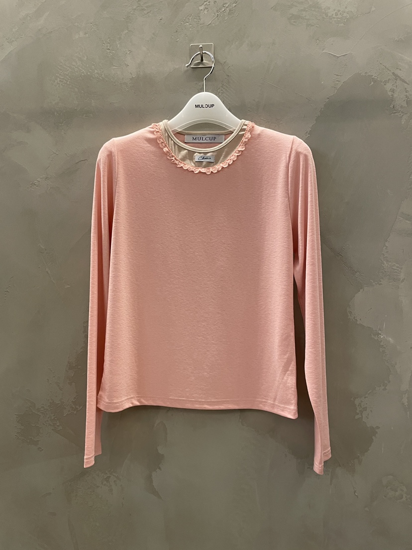MULCUP東大門直郵女裝新品熱賣職業時尚休閑26春季長袖T恤MULCUP長袖T恤圖色1