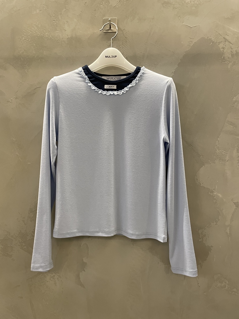 MULCUP東大門直郵女裝新品熱賣職業時尚休閑26春季長袖T恤MULCUP長袖T恤圖色3