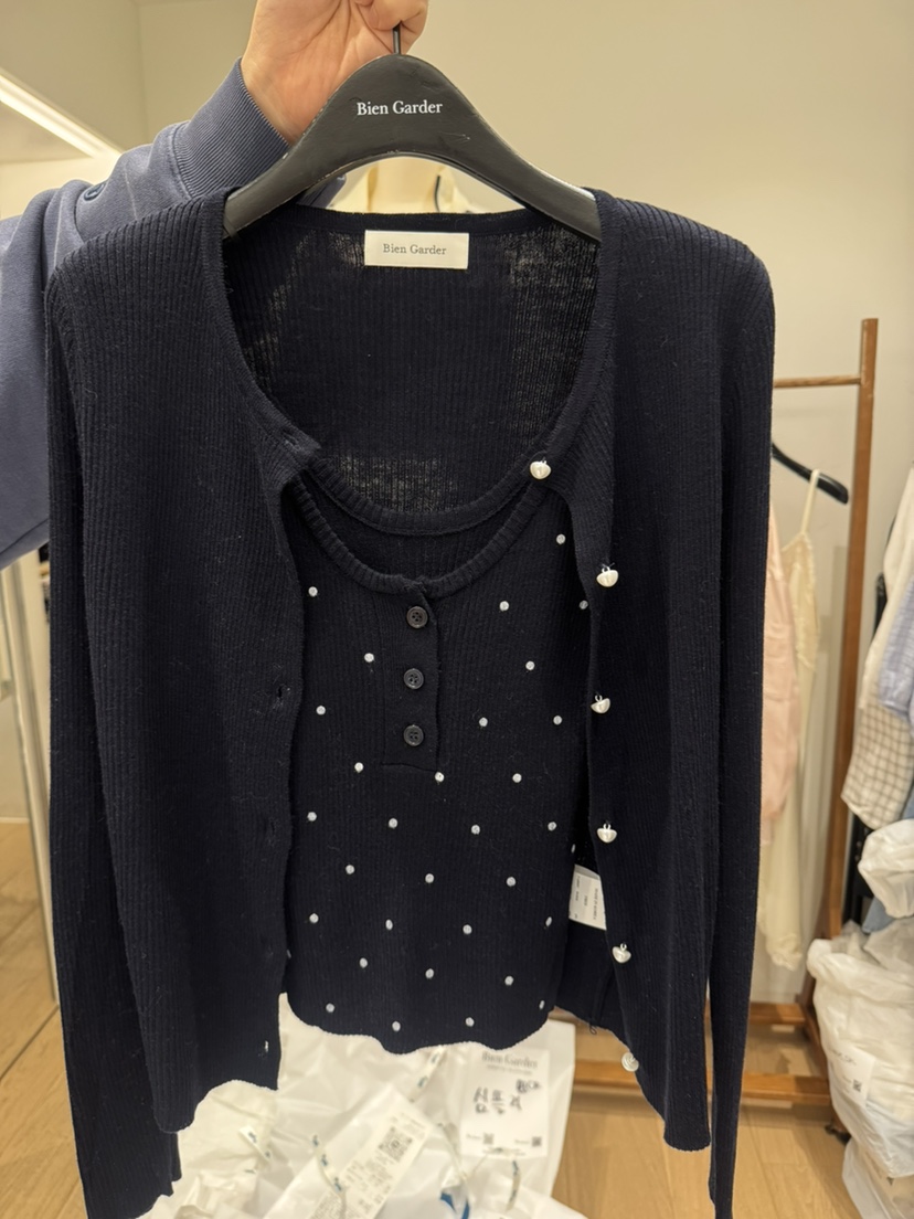 BIEN GARDER東大門代購女士新品職業人氣26春夏套裝開衫BIEN GARDER套裝圖色1