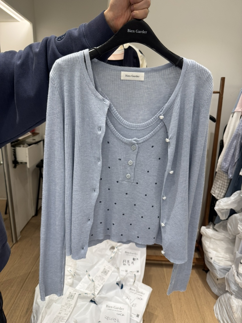 BIEN GARDER東大門代購女士新品職業人氣26春夏套裝開衫BIEN GARDER套裝圖色3