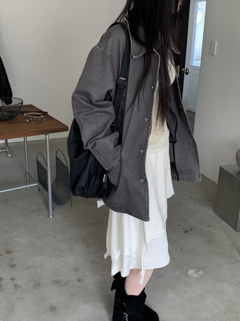 ENHANCE東大門代購女士新款職業休閑熱賣時尚真品夾克復古ENHANCE/HOPESMORE夾克