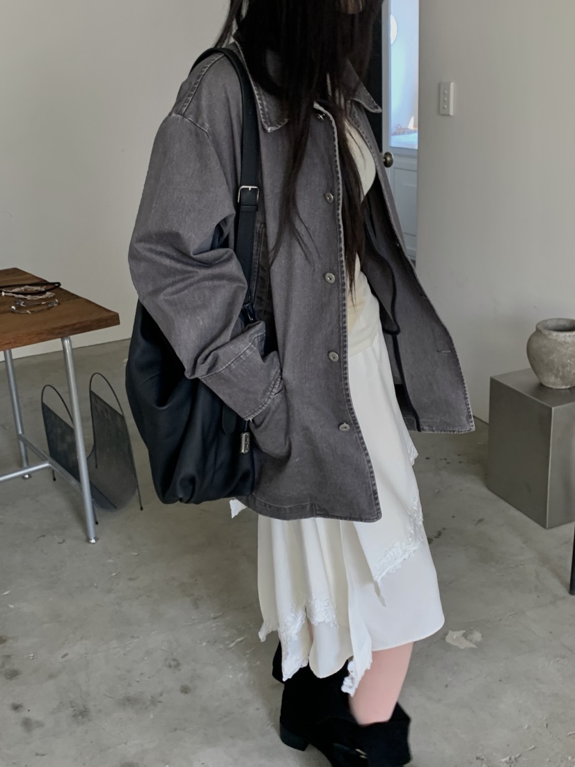 ENHANCE東大門代購女士新款職業休閑熱賣時尚真品夾克復古ENHANCE/HOPESMORE夾克