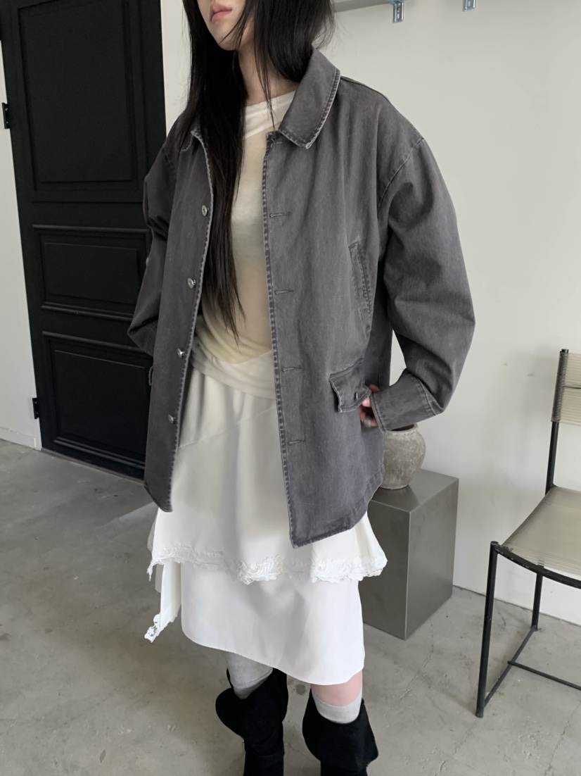 ENHANCE東大門代購女士新款職業休閑熱賣時尚真品夾克復古ENHANCE/HOPESMORE夾克