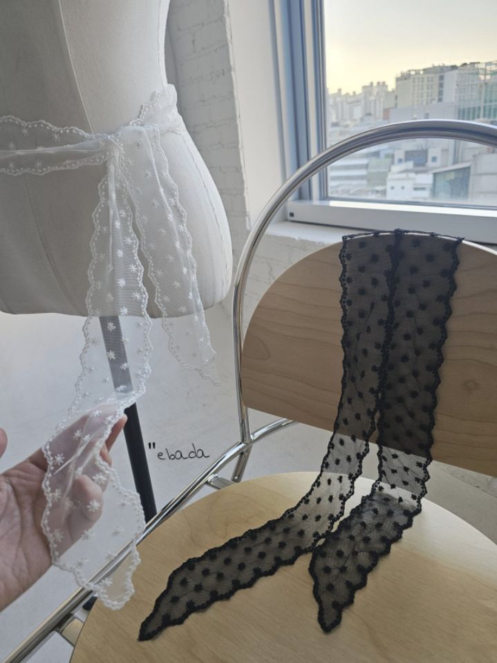 EBADA東大門直郵女士新款職業熱賣26春夏推薦圍巾披肩蕾絲EBADA圍巾/披肩