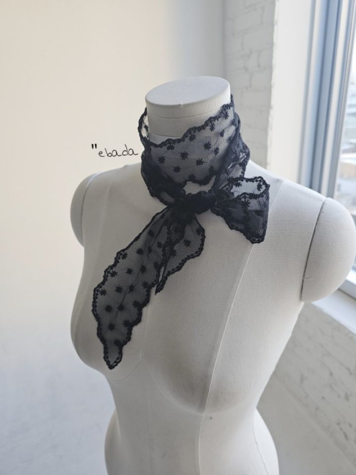 EBADA東大門直郵女士新款職業熱賣26春夏推薦圍巾披肩蕾絲EBADA圍巾/披肩圖色2
