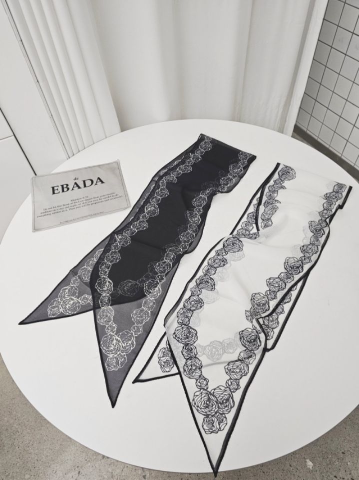 EBADA韓國代購女士新品休閑職業真品人氣推薦圍巾披肩雪紡EBADA圍巾/披肩